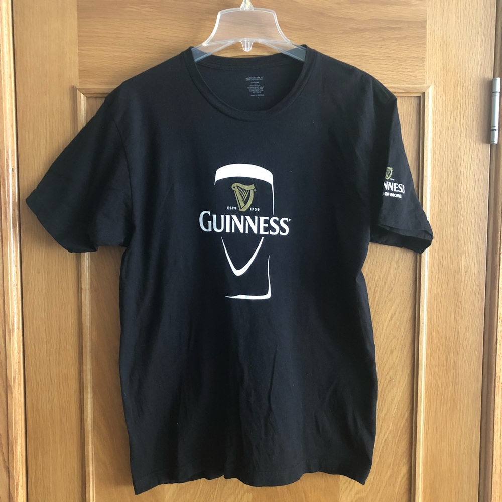 Guinness Beer Black T-Shirt size L